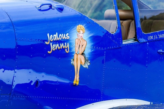 &quot;Jealous Jenny&quot; noseart, 8/17